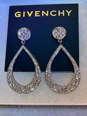 GIVENCHY PIERCED EARRINGS